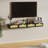Floating Nightstand with Rattan Weaving Drawer, Wall Mounted(Black)-1843666284