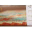Tapis multicolore en laine réversible Kilim 3 x 4