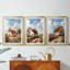 LANDSCAPES Series CIV - Impression personnalisée de qualité supérieure avec mat - 3 pièces-237635321