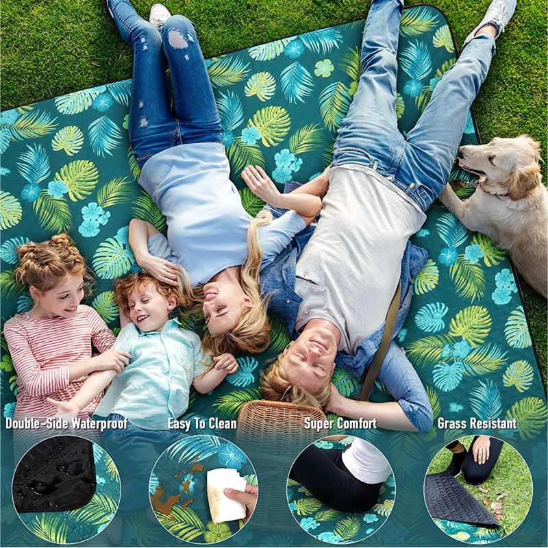 Couverture pliable imperméable Hiram, Vert