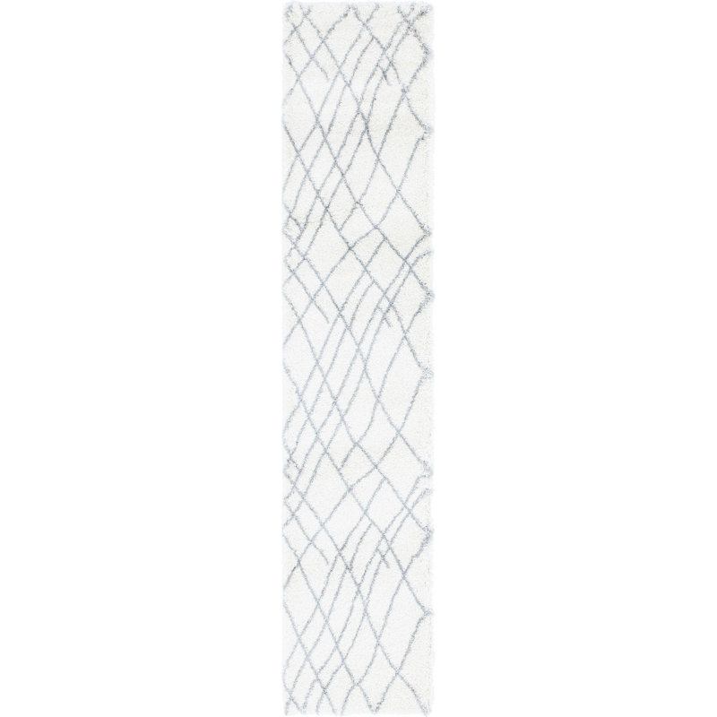 Striped Indoor Rug, Runner 2'7" x 13'