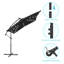 Parasol de marché carré lumineux 8 pi 2 po Moncerath-1855054755