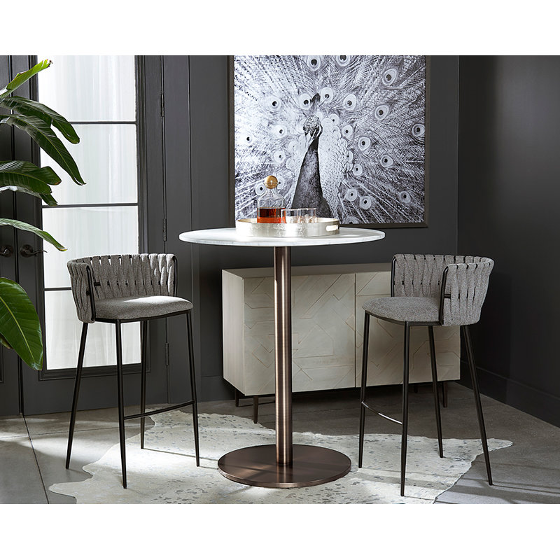 Ikon Round Marble Dining Table