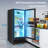 12.36 Cu Ft Commercial Refrigerator With Glass Door Display Beverage Fridge, Upright Beverage