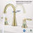 Bathroom faucet with 360 degree turn spout-115745184