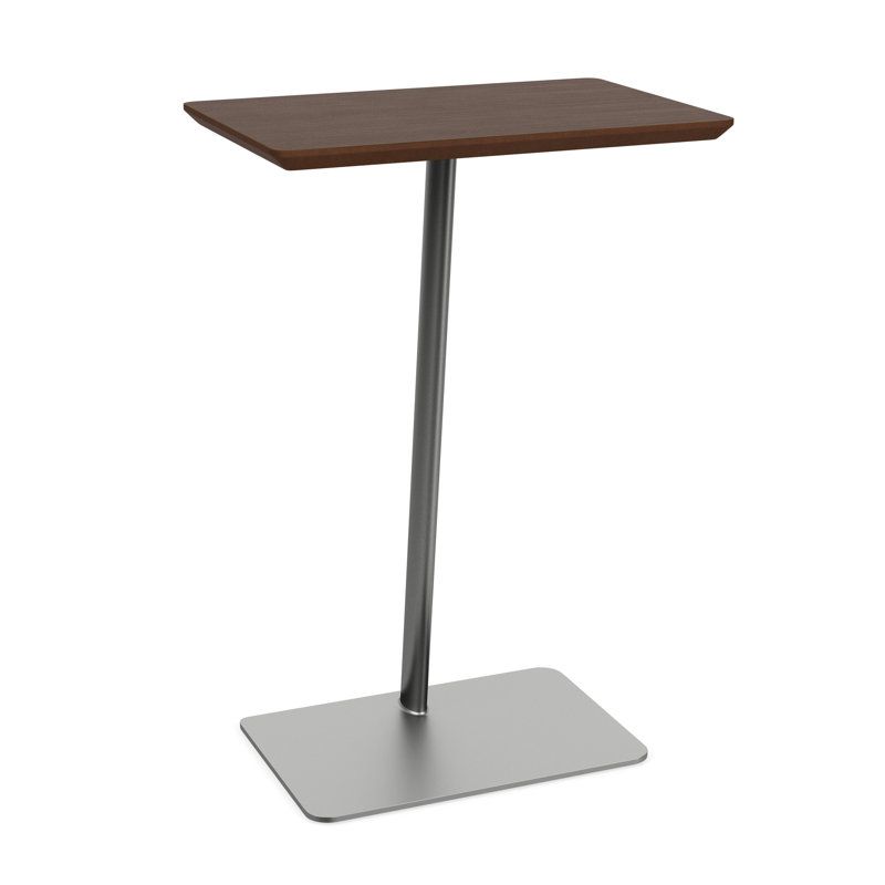 Pieds de table personnels Willow, Argent argent, Noyer Riftwood