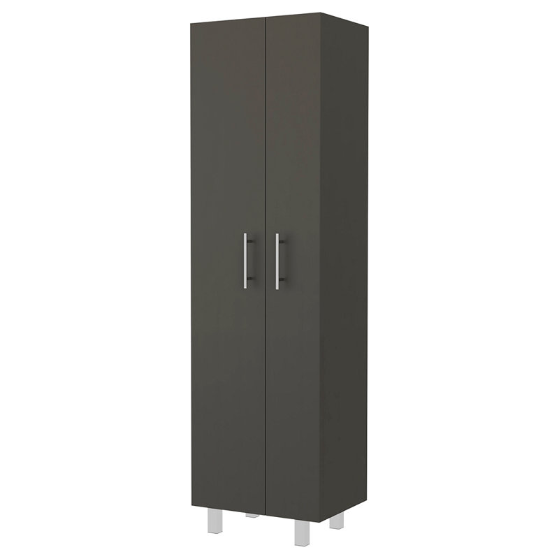 Garde-manger rectangulaire 2 portes, Noir
