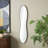 Cole And Grey Metal Tall Wavy Room Wall Mirror-961345787