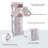4-Tier Laundry Hamper Sorter, Laundry Storage Organizer With Wheels Removable Rolling Laundry Baskets, Bathroom Cart For Dirty Clothes, White