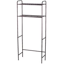 Furniture of America Kilrea Traditional Over The Toilet Shelf Organizer by, Size: Sand Black/Light Pure Copper, Bronze