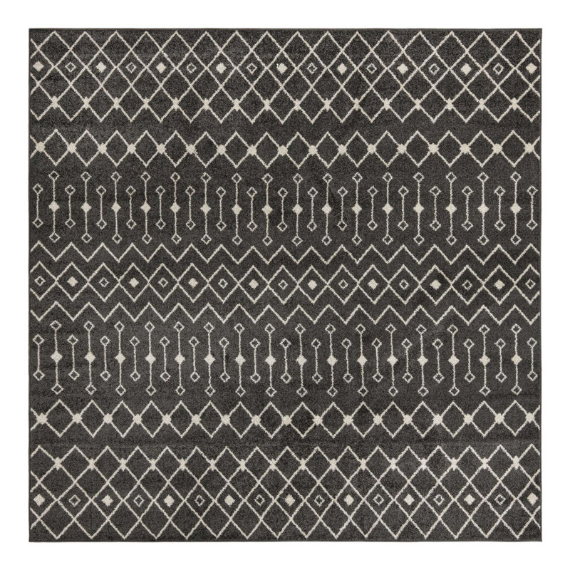 Somerville Geometric Indoor Rug, Square 10'