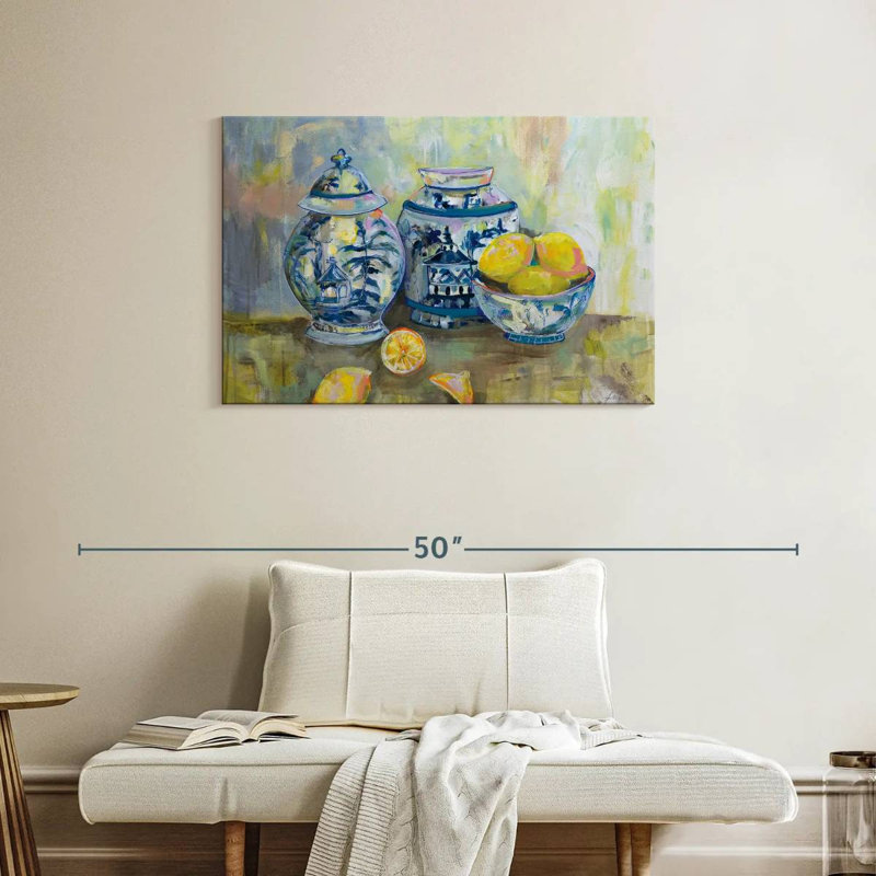 Yarlin Lemon Life, 24" H x 36" W