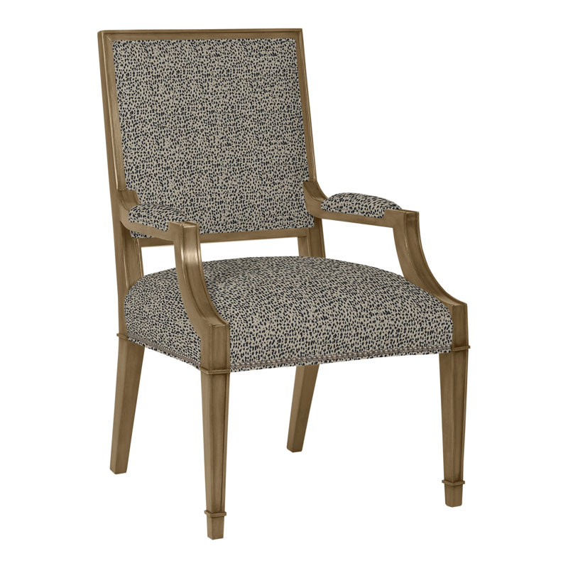Michael Weiss Leighton Arm Chair, Hampton, Kennelly Snow, Yes