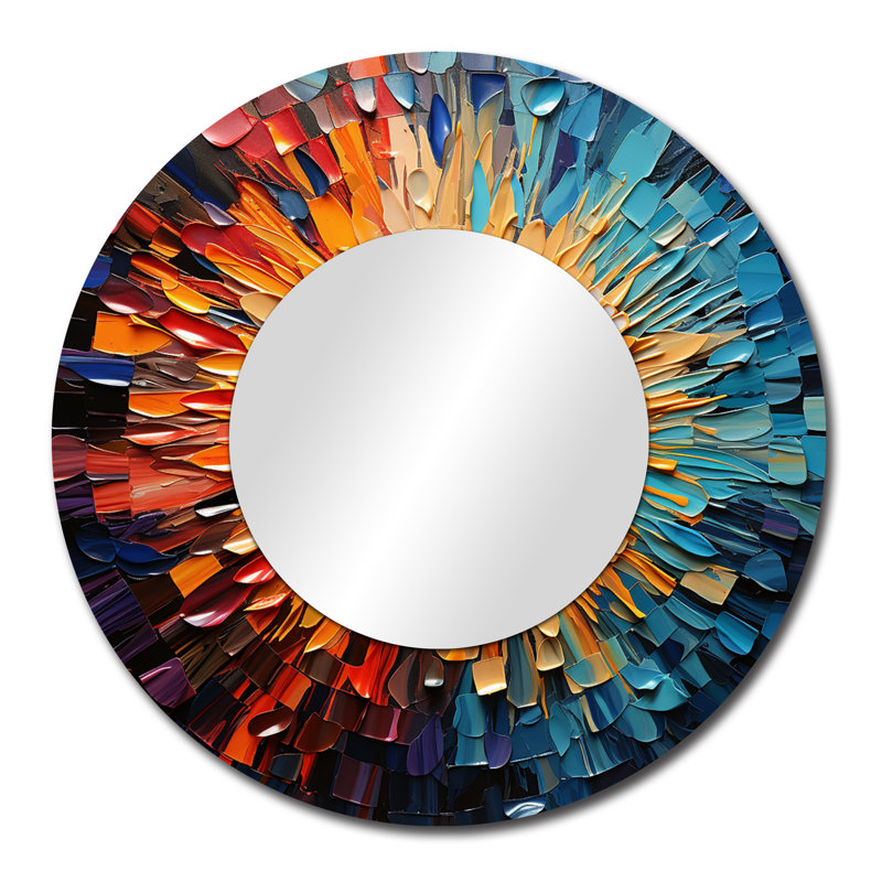 Coloré disque vinyle mosaïque I - disques vinyle, 29 po x 29 po
