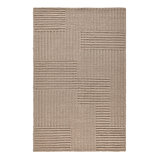 Clayton Geometric Area Rug in Beige