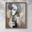 WOMEN Series Lxxix - reproduction encadrée de qualité supérieure - prête à être accrochée - aucun clou requis-2009664575-2009664562