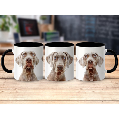Watercolor Weimaraner Dog Artwork 11oz Coffee Mug