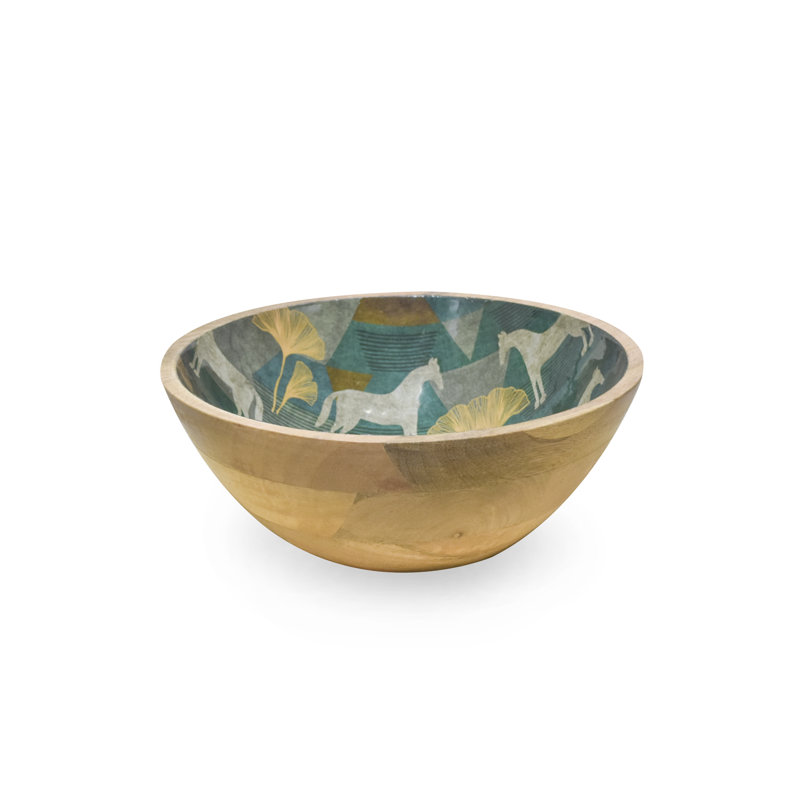Foundry Select Aurhyn Wood Salad Bowl