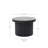 Crystopher Natural Wood Fluted Round Coffee Table-2058719732