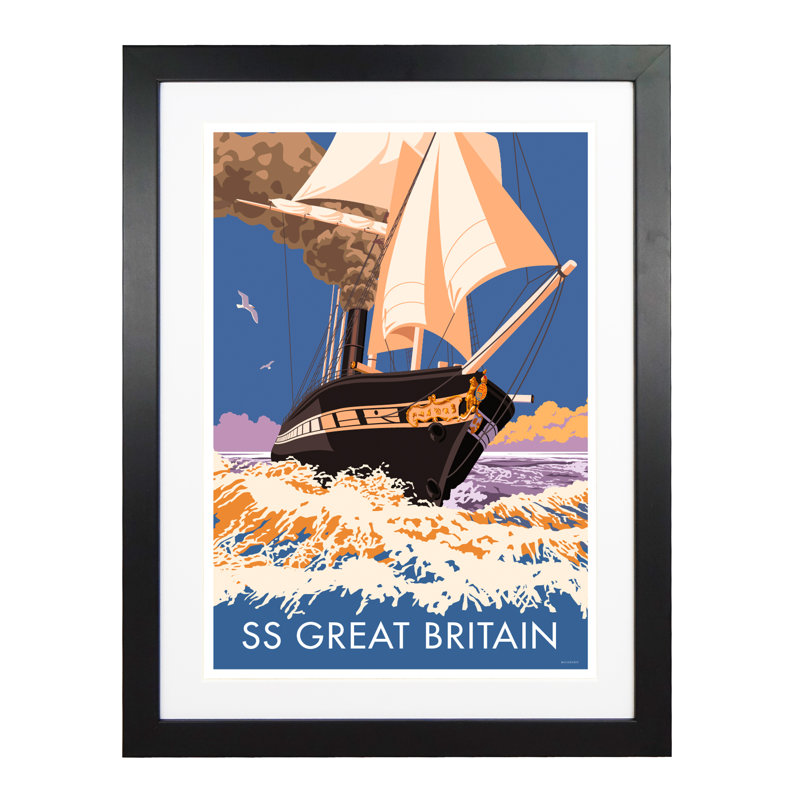 Stephen Millership - Print, Black, 54cm H x 44cm W x 2.2cm D