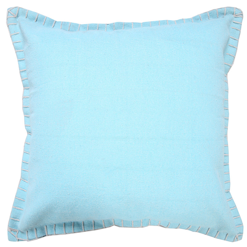 Housse de coussin Madison, Polyester, 20 po x 20 po, Light Blue