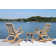 Brayson Round Eucalyptus Outdoor Side Table