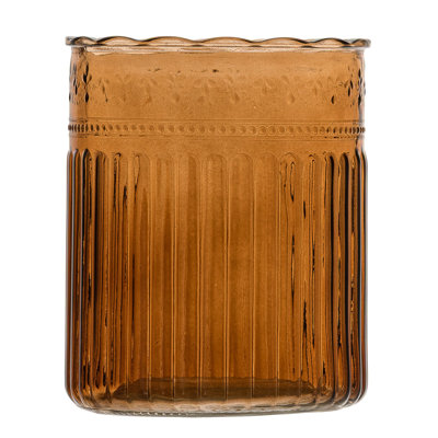 10 Strawberry Street Park Glass Utensil Crock