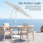 Parasol de marché pour terrasse 7,5 pi-939411098