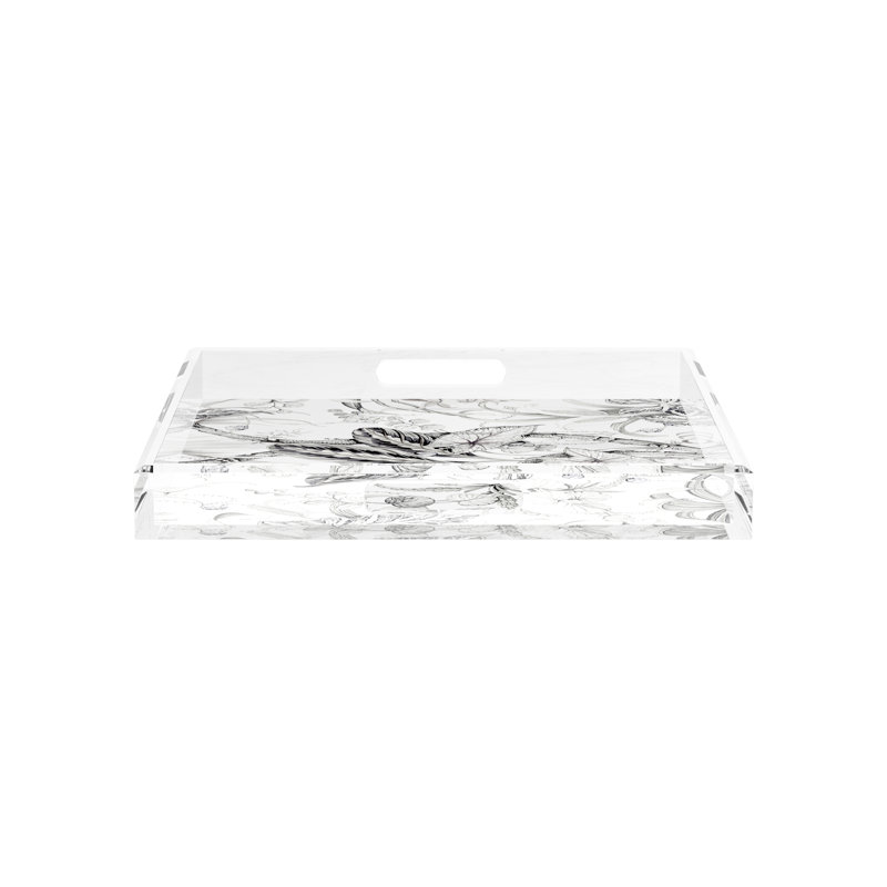 Plateau décoratif Amazonia, Pigeonnier, L 15 po x P 15 po x H 2 po