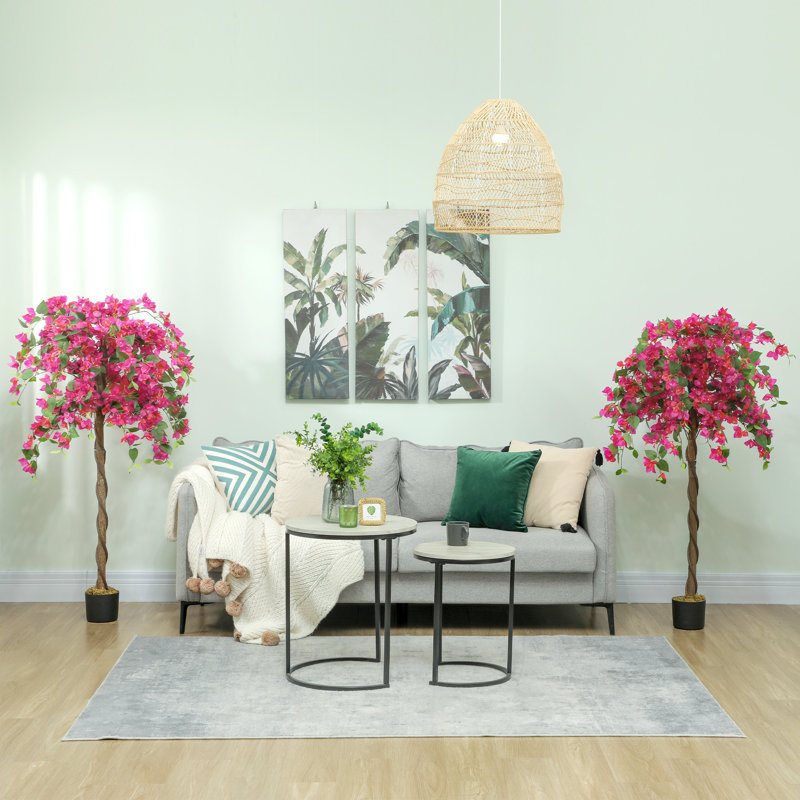 120cm Faux Murraya Flower Plant in Pot