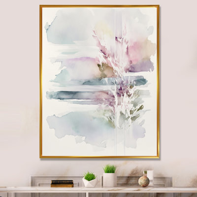 «Quietude in Mute Pastel V», reproduction sur toile