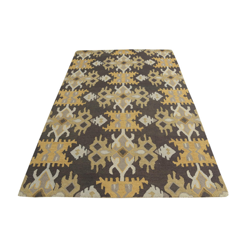 Tapis noir 5 x 8 Pineland