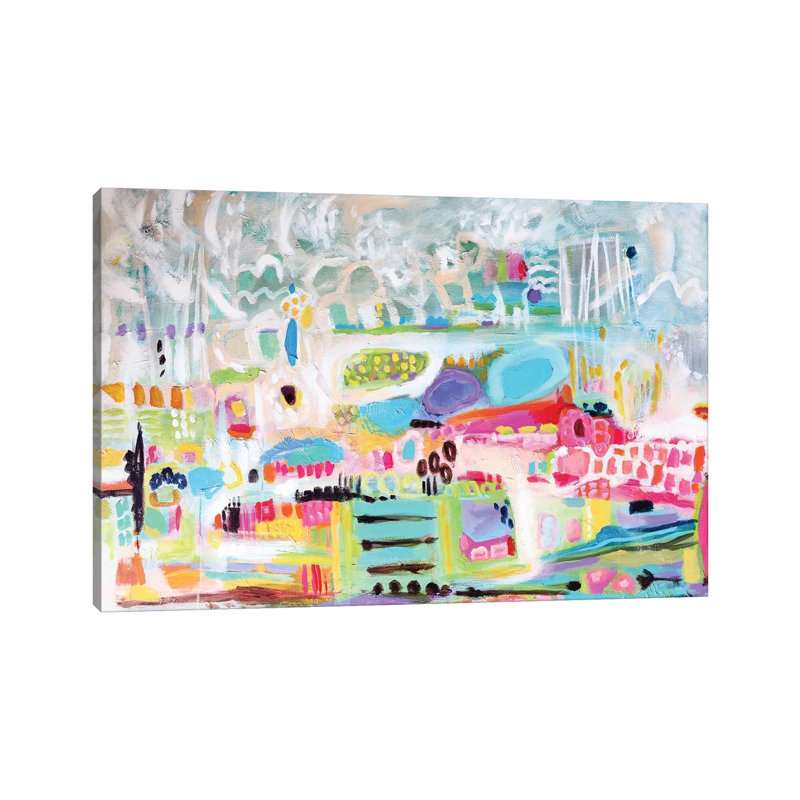 Abstract Clouds by Karen Fields - Wrapped Canvas Gallery-Wrapped Canvas Giclée, 20.32 cm H x 30.48 cm W