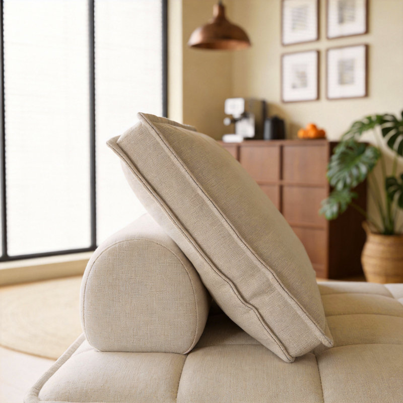 Modular Single Armchair in 95cm Wide with Large Cushion, Frame-Free Design Fast Dispatch From UK Warehouse – Dispatched Within 2 Days