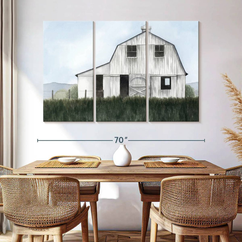 Lilie Bygone Barn II, 42" H x 65" W