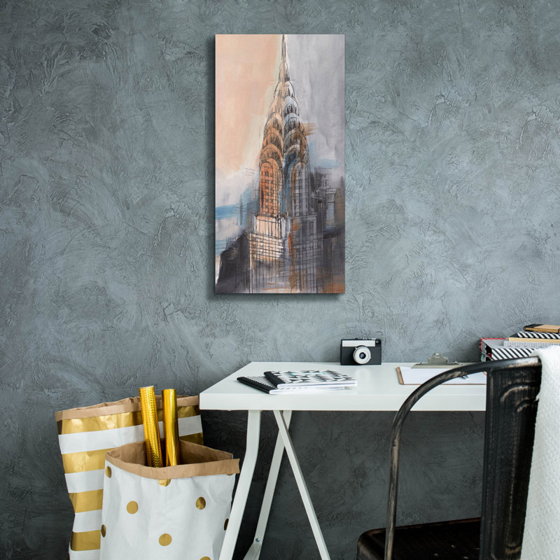 «Skyscraper Heights 1» par Ethan Harper, art mural sur toile