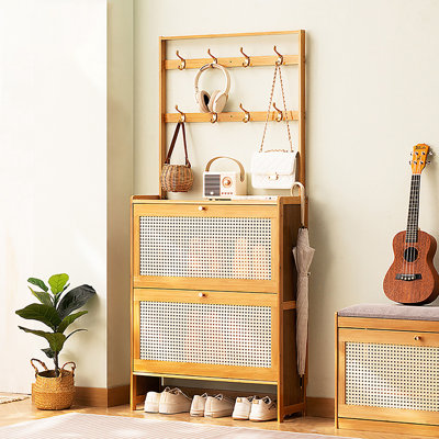 12 Pair Shoe Storage Cabinet