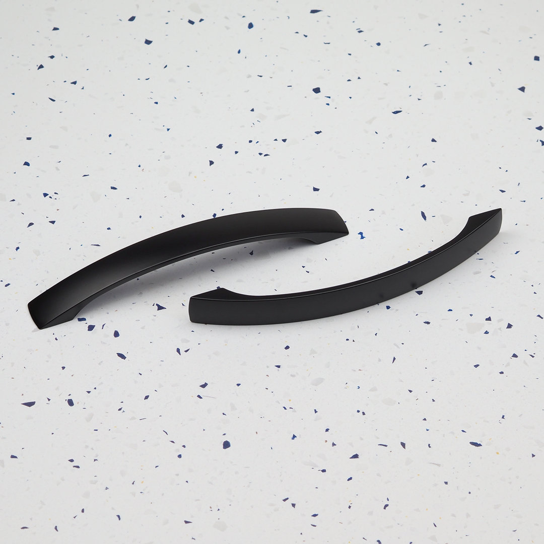 - 160mm Matt Black Cabinet Handle Dark Bridge Cupboard Door Drawer Pull Wardrobe Furniture Replacement Upcycle - Image 4