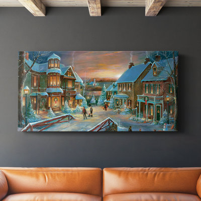 Home for the Holidays- Gallery Wrapped Canvas -Ready to Hang