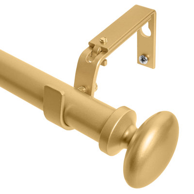 Aricel Meriville 1-Inch Diameter Prima Single Window Treatment Curtain Rod, Adjustable