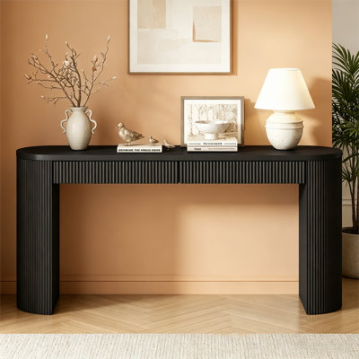 Console moderne avec tiroirs