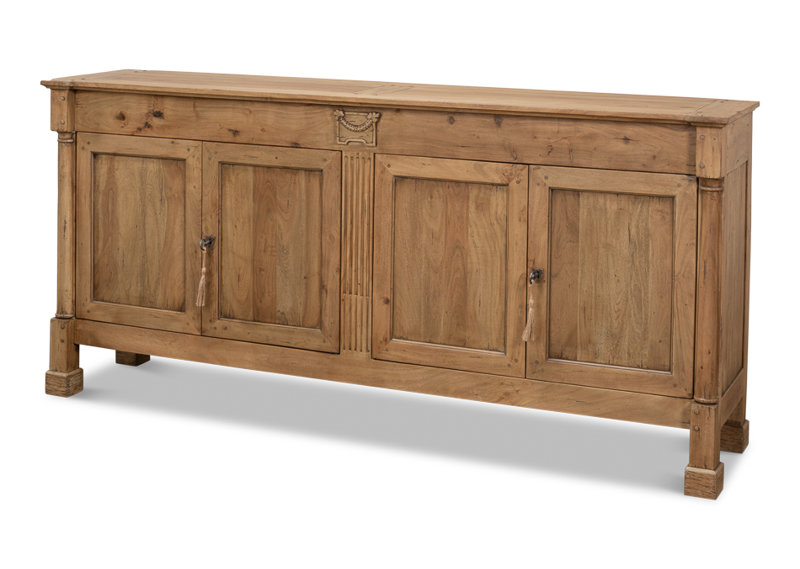 Carreiro 79'' W Solid Wood Sideboard, Driftwood