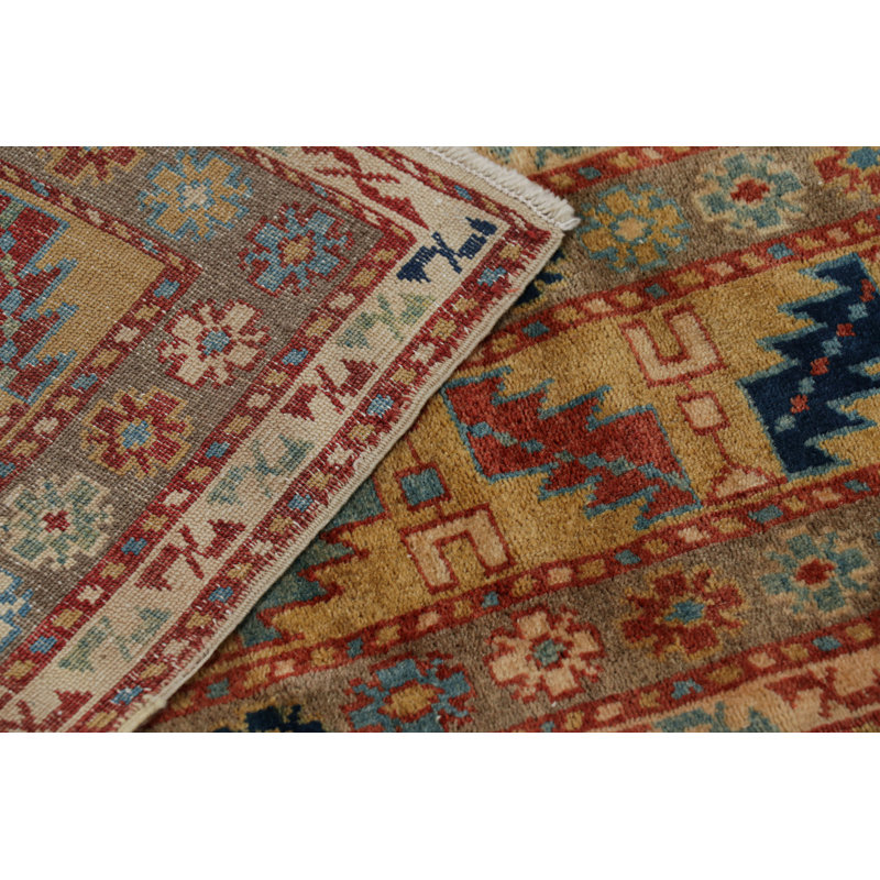 One-of-a-Kind 3'10”x5'1” Hand Knotted Area Rug