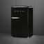 SMEG Réfrigérateur noir 21,44 po 4,48 pieds cubes Energy Star-88576890-88576894