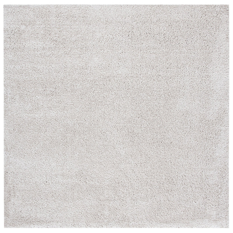 Ahna Performance Solid Color Rug, Square 6'7"