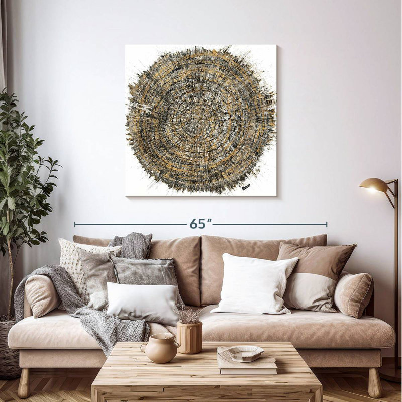 Avery Mysterious Tree Ring, 39" H x 39" W
