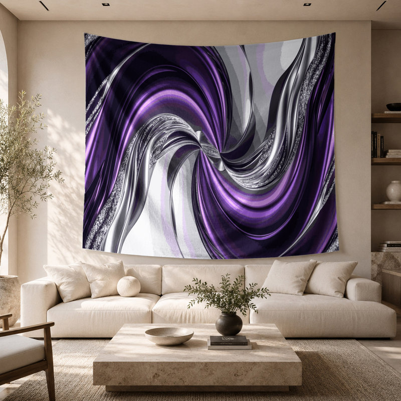 Tapisserie murale Gradient Abstract 70, 68 po x 80 po