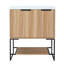 Meuble-lavabo autoportant avec lavabo en résine-100841154-100841155