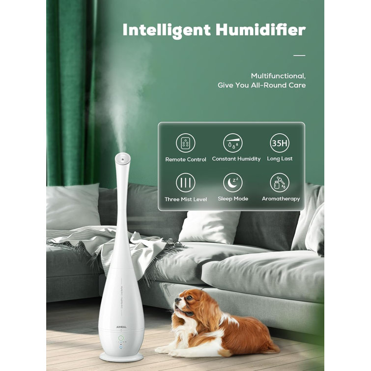 CG INTERNATIONAL TRADING Cool Mist Steam Tabletop Humidifier with