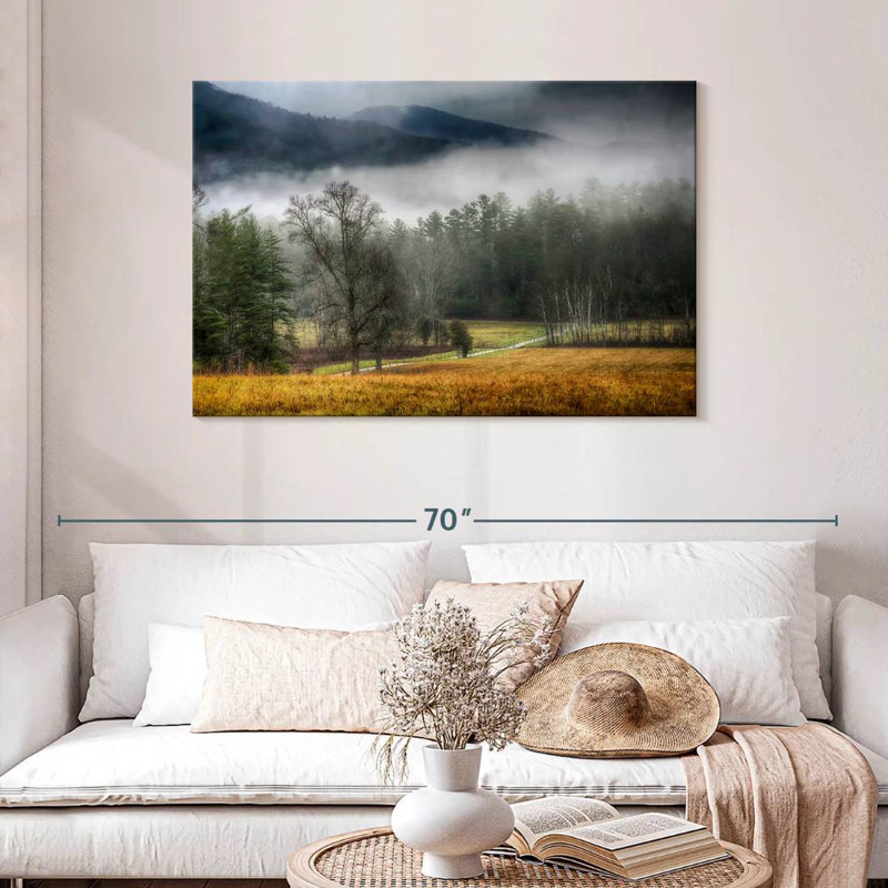 Alvord Cades Cove Fields Mist, H 30 po x l 45 po